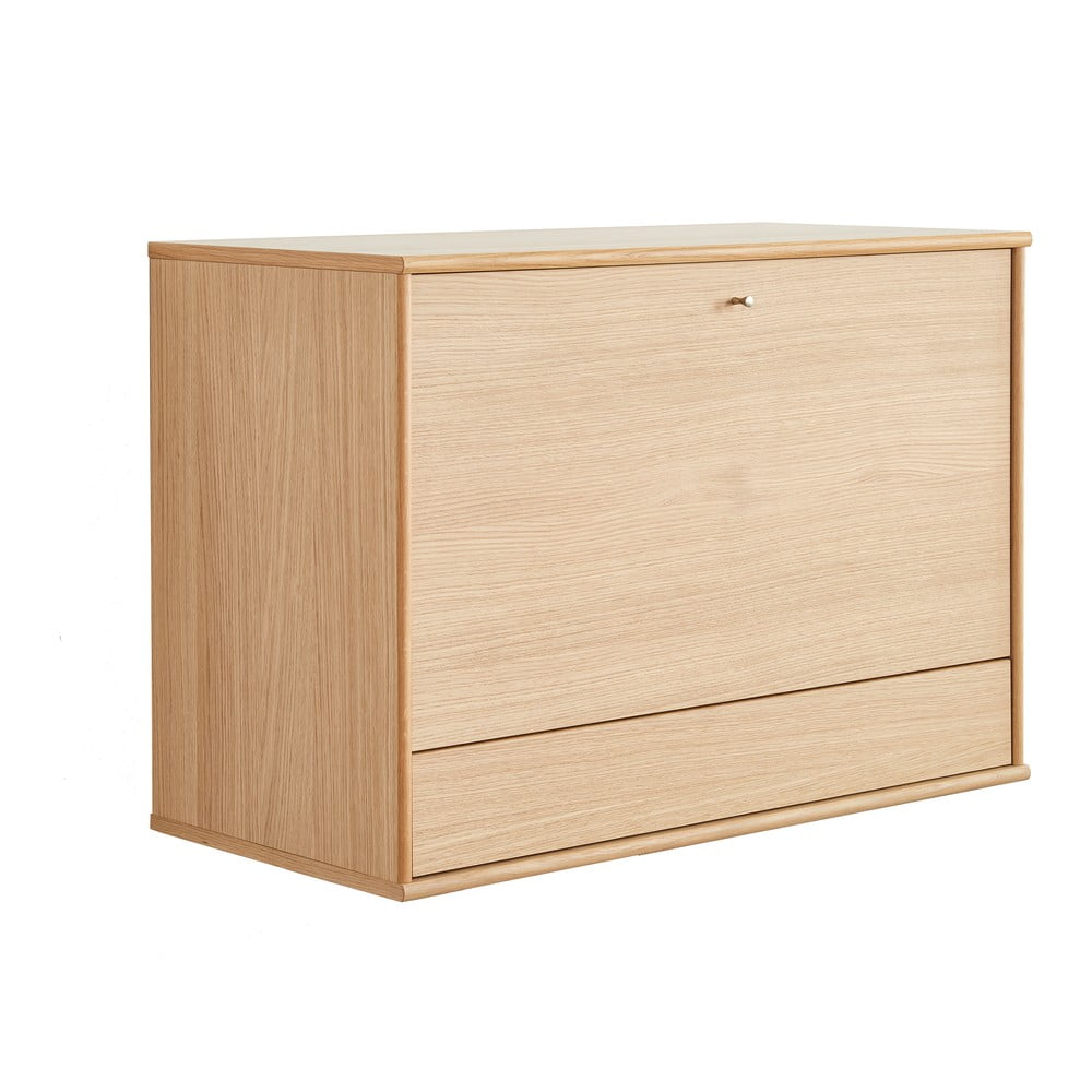 Bortároló szekrény tölgyfa dekorral 89x61 cm Mistral 004 - Hammel Furniture