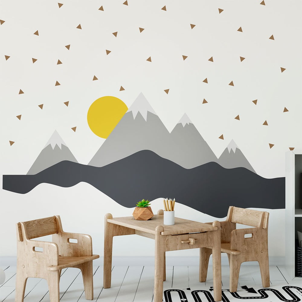 Giant Kid Sticker Scandinavian Mountains Nordika falmatrica - Ambiance