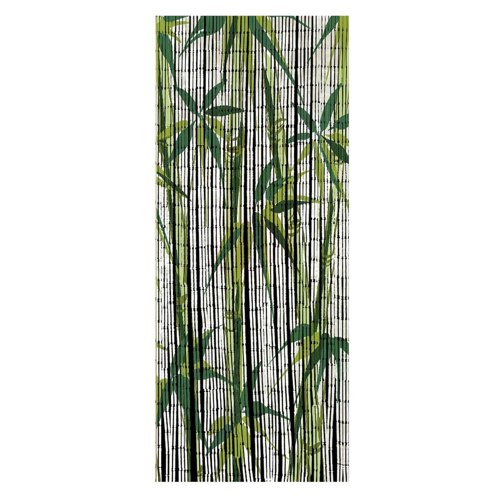 Zöld bambusz függöny ajtóra 200x90 cm Bamboo - Maximex